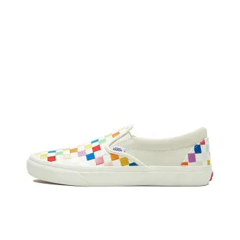 Vans Classic Slip On Vlt Lx Damien Hirst Polka Dot Checkerboard