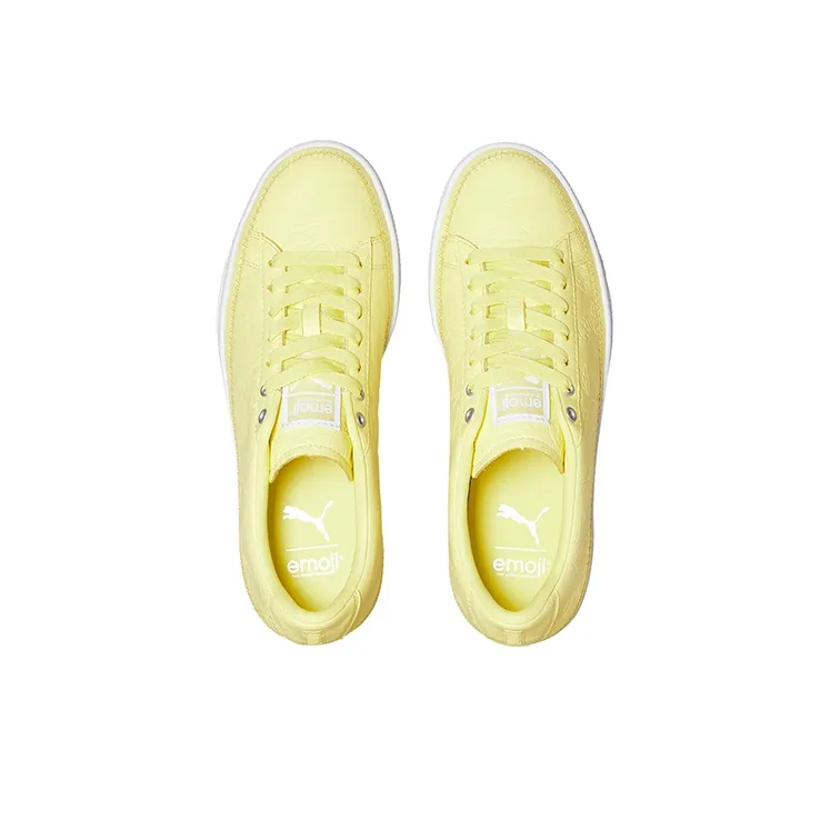 PUMA Emoji X Basket 'Sunny Lime' Women's-3