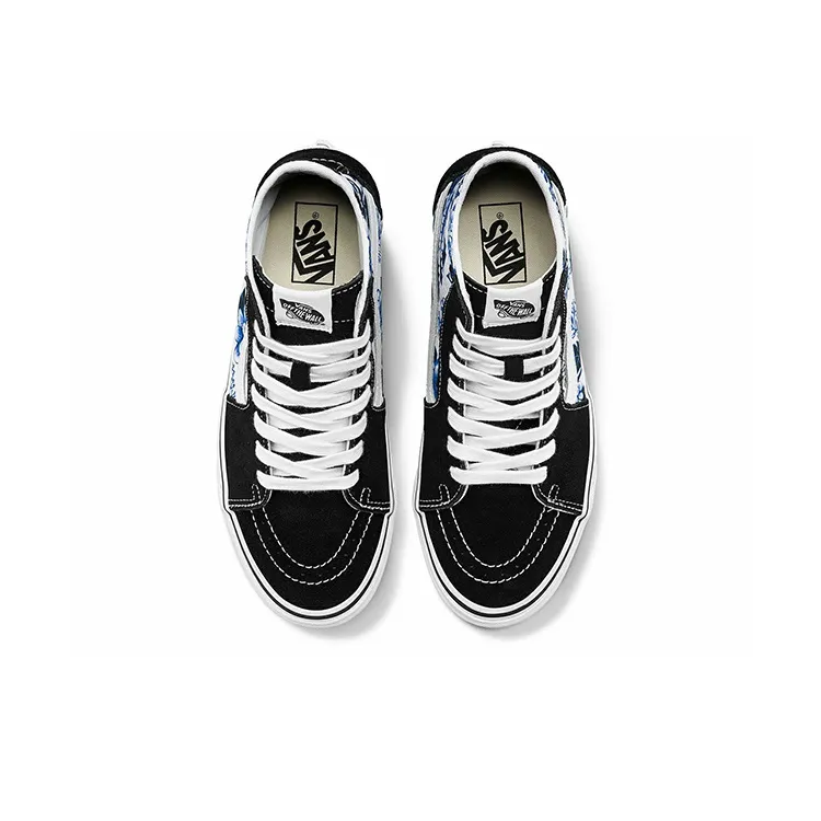 Vans Sk8 Hi Tapered 'Floral Blue'-2