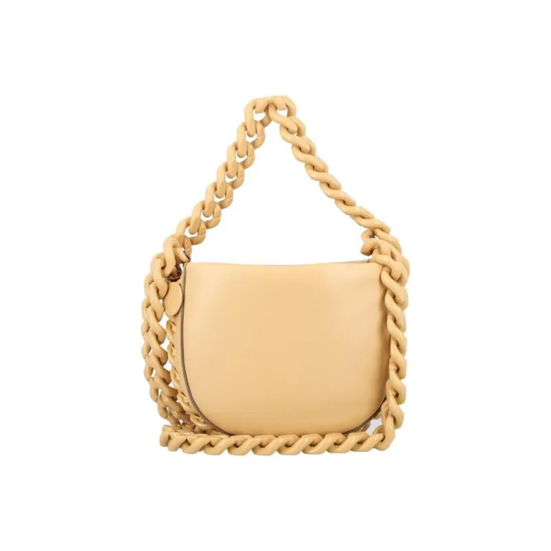 Stella McCartney Polyester Portable Crossbody Bag Shoulder Bag Women's Brown-3