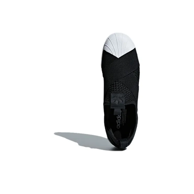 Adidas Originals Superstar Slip On 'Black White'-4