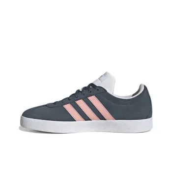 Adidas Neo QUESTAR FLOW Abrasion Resistant Cushioning Low Top Skateboard Shoes Women's Blue Pink