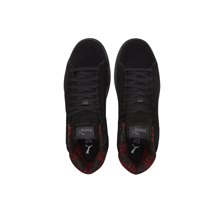 PUMA Smash V2 Mid Wtr 'Plaid Black'-2