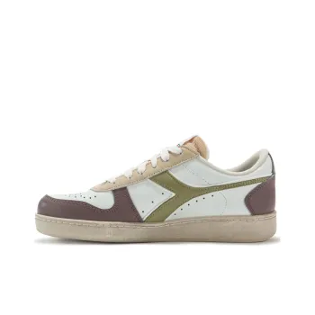 diadora Women's Magic Basket Low Icona 'White Antler'
