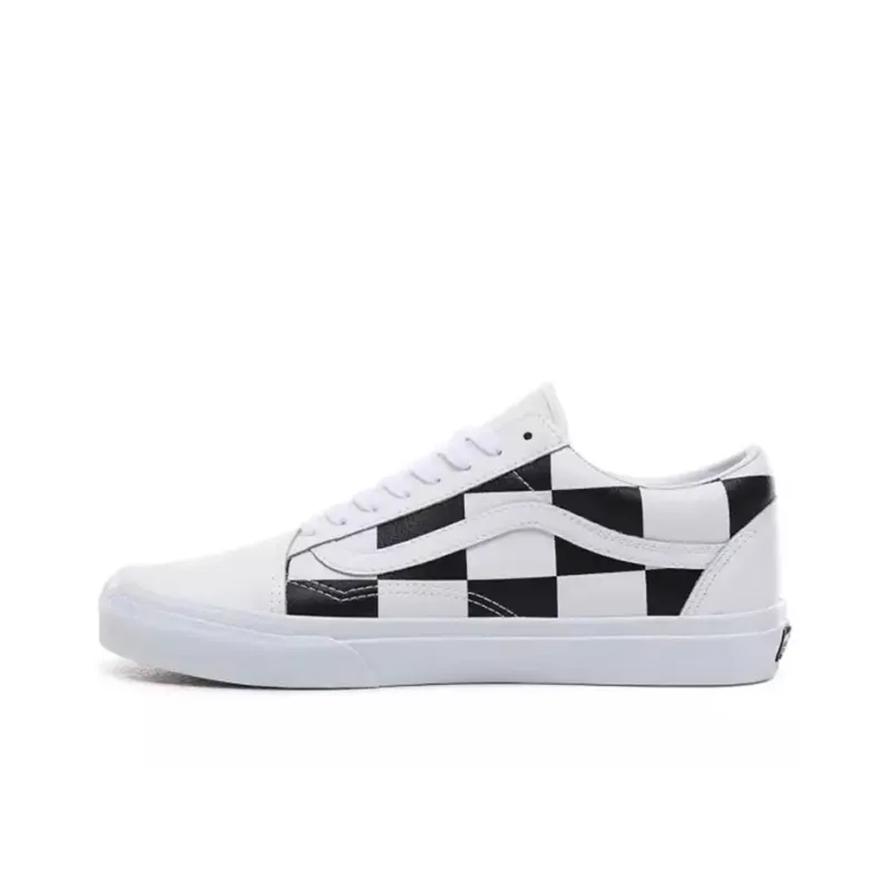 Vans Old Skool 'Leather Check'-0
