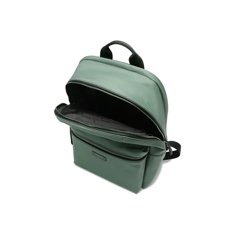 BALLY Fabric Backpack Regular Men's Dark Night Green-5
