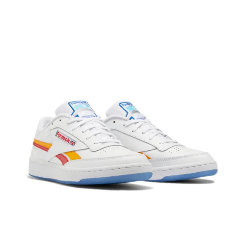 Reebok Club C Revenge White Gold Red-2