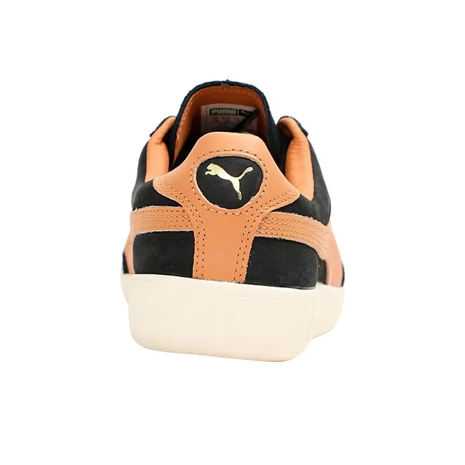 PUMA Madrid Tanned Black/Orange Women's-3
