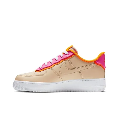 Nike Air Force 1 Skateboard Shoes Men Low-Top Orange/Purple