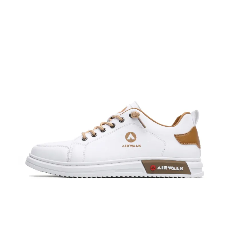 Airwalk Skateboard Shoes Men Low-Top Light Brown-3