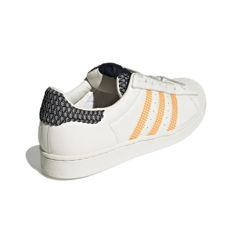 Adidas Superstar 'Off White Orange Rush'-3