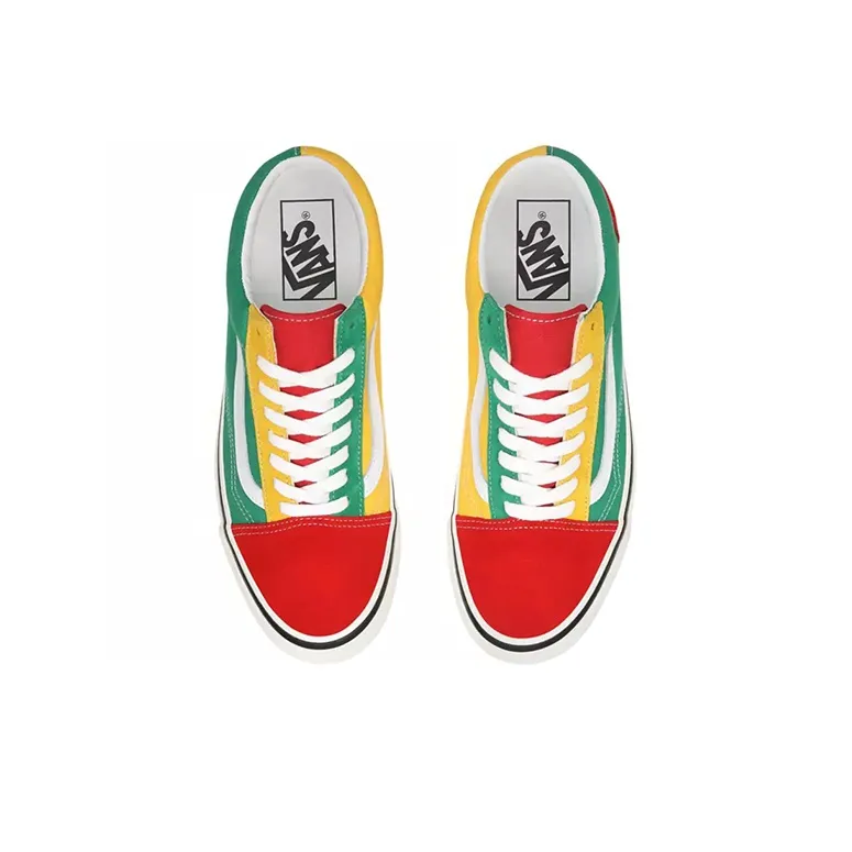 Vans Old Skool 36 Dx 'Red Emerald Yellow'-3