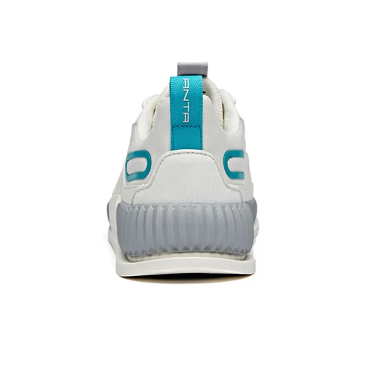 Anta Breathable Abrasion Resistant Slip Resistant Cushioning Low Top Skateboard Shoes Men's-3