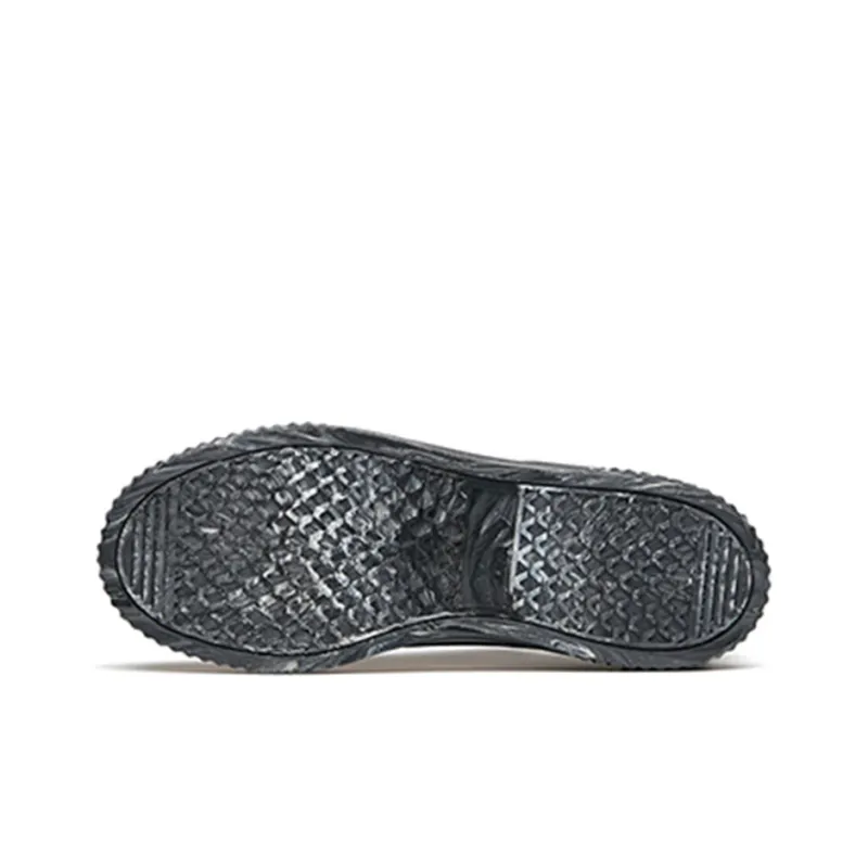 Anta Life Collection Non slip Lightweight Low Top Skateboard Shoes Women's Black White-5