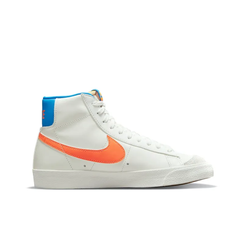 Nike Blazer Mid 77 Sail Total Orange Women's-1
