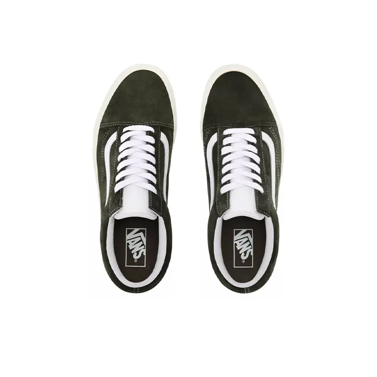 Vans Old Skool Pig Suede Grape Leaf Green-3