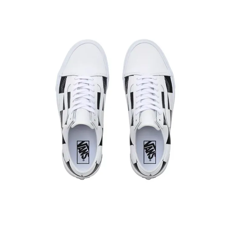 Vans Old Skool 'Leather Check'-3
