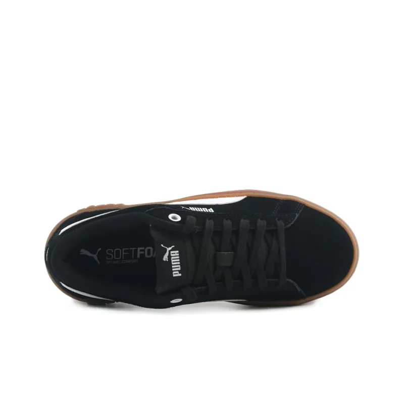 PUMA Smash Platform V2 Suede 'Black Gum' Women's-1