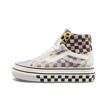 Vans Super Comfycush Skool Checkerboard Black/Pink
