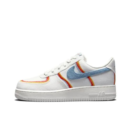 Nike Air Force 1 Low Sail Denim Swoosh Women's