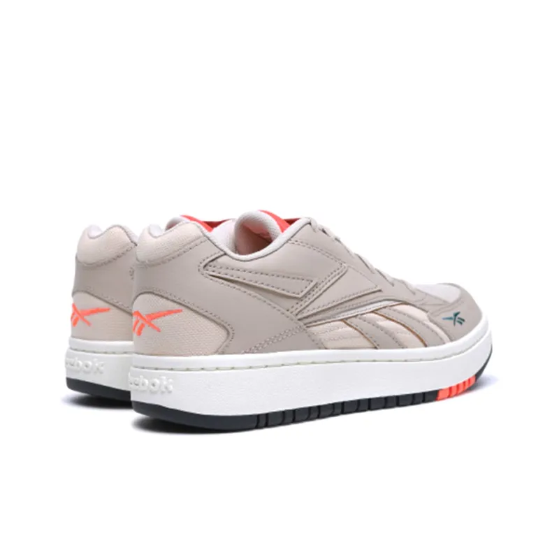 Reebok Court Double Mix Sneakers Gray/Orange Women's-3