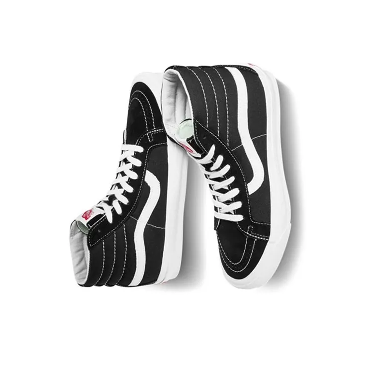 Vans Vault Og Sk8 Hi Lx Black True White-3
