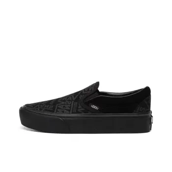 Vans 66 Classic Slip On Platform Black Women's