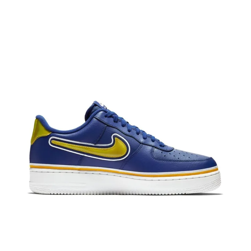 Nike Air Force 1 Low Sport Nba Deep Royal University Gold-1