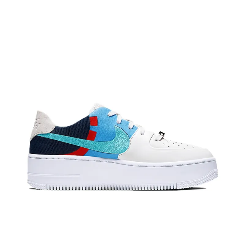 Nike Air Force 1 Low Sage White Light Blue Women's-1