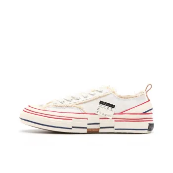 VESSEL G.O.P. LOWS WHITE Low Top Skateboard Shoes Unisex White