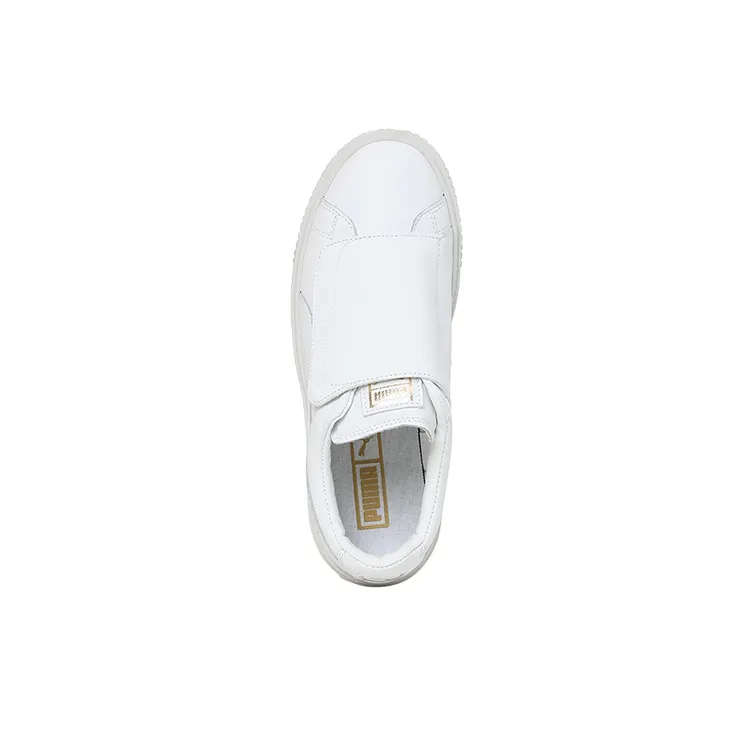 PUMA Basket Platform Big Strap 'White' Women's-1