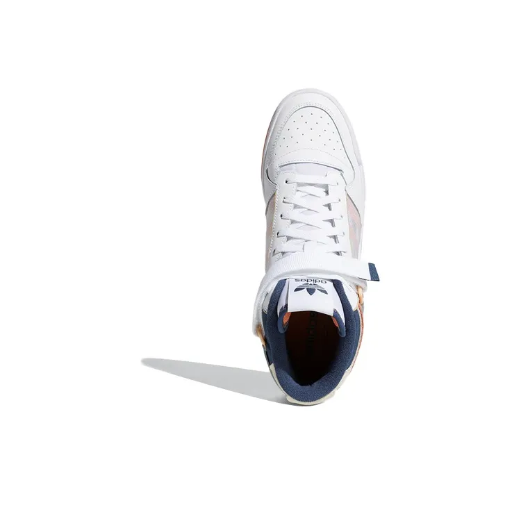 Adidas Forum Mid Tt White Acid Orange-4