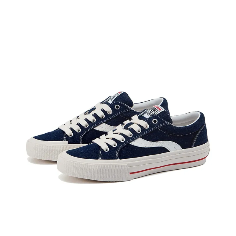 OddCIRKUS x Vision Street Wear Astley Pro Low Top Skateboard Shoes Unisex Denim Blue-2