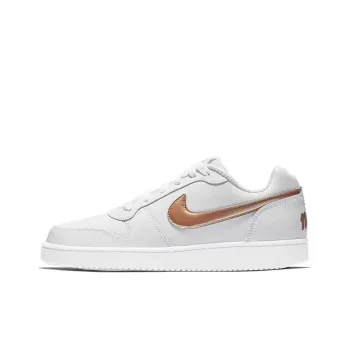 Nike Ebernon Low White/Gold Women's