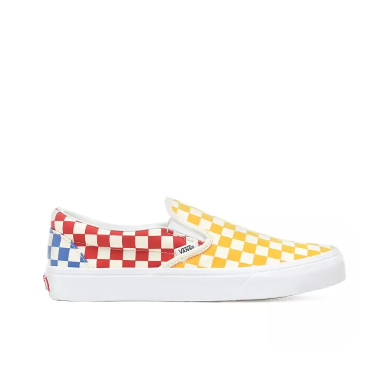 Slip On Classic Vans 'Multicolor Checkerboard'-1