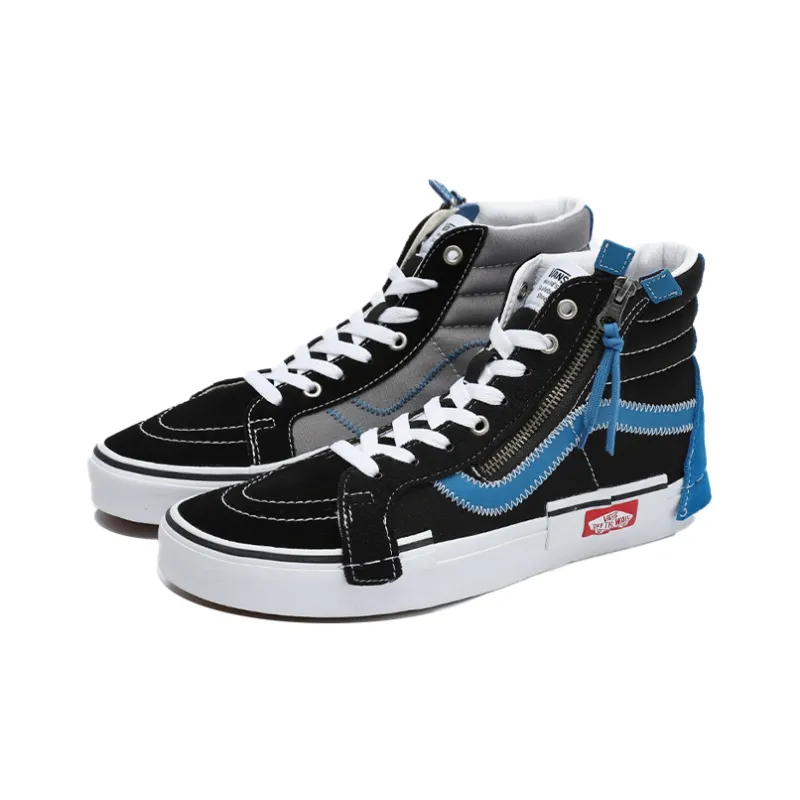 Sk8 Vans Hi Reissue Ca 'Black Myconos Blue'-2