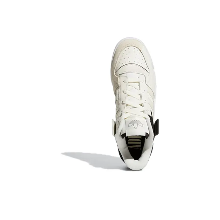 Adidas Forum Exhibit Low Cream White Black-4