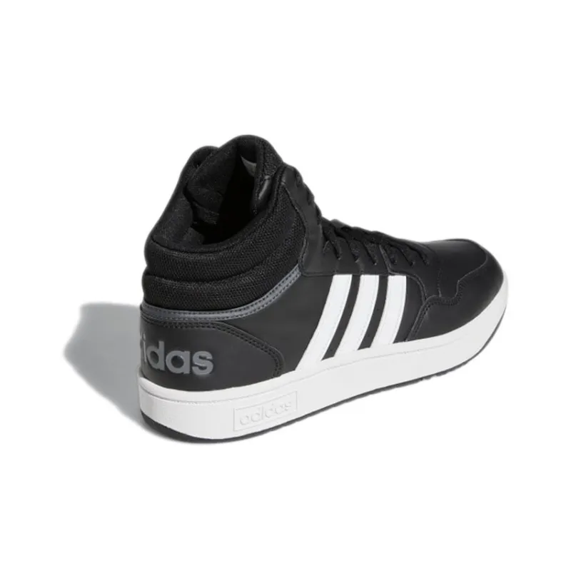 Adidas Hoops 3.0 Mid Classic Vintage Shoes 'Core Black'-3