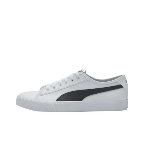 PUMA Bari Series Skateboard Shoes Unisex Low-Top White/Black