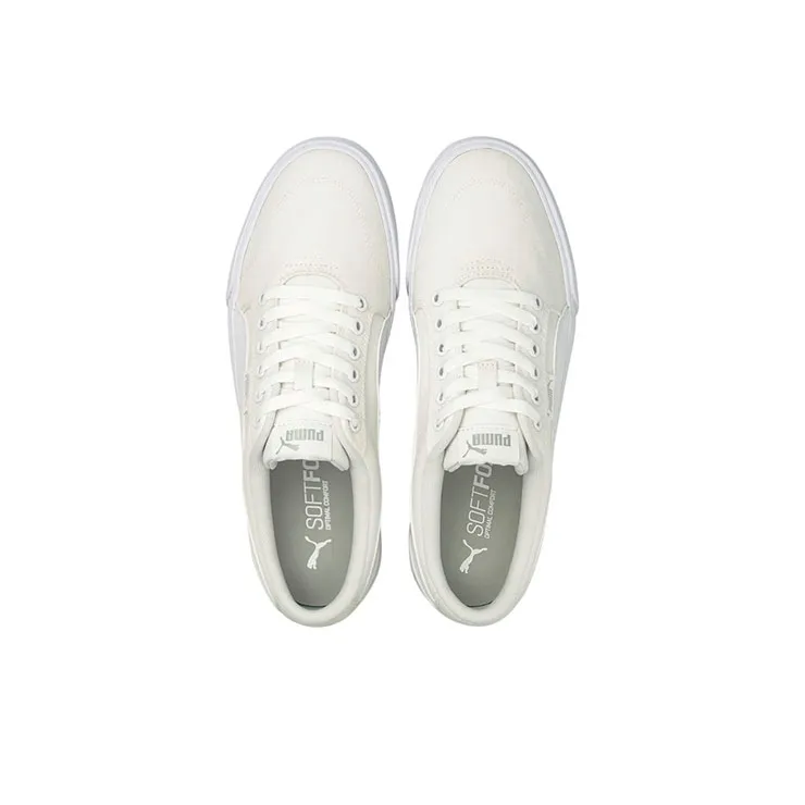 PUMA C-skate Vulc Lightweight Low-Top Skateboard Shoes Men's White-2