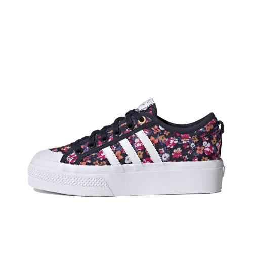 Adidas Originals Nizza Platform Floral Black Women's