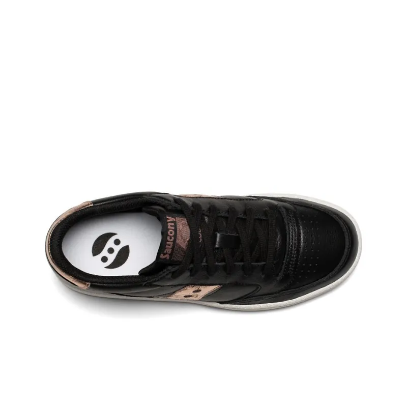 saucony Women's Jazz Court 'Black Rose Gold'-3