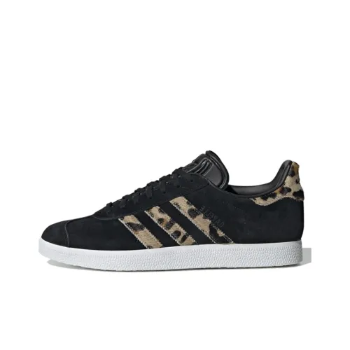 Adidas Originals GAZELLE Skateboard Shoes Men Low-Top Black/Yellow