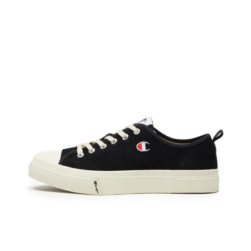 Champion Campus Skateboard Shoes Women's Low-Top Black-0