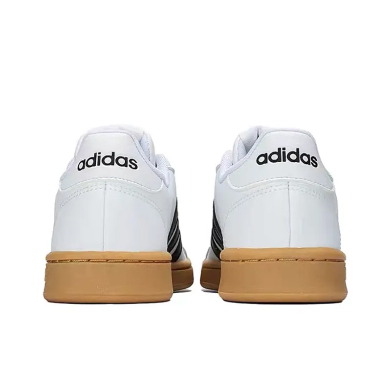 Adidas Neo X Smiley Grand Court 'Black White'-3