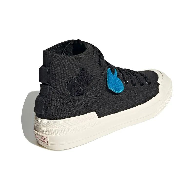 Nizza Melting Sadness X Adidas Originals High Dl 'Bee With You Core Black'-3