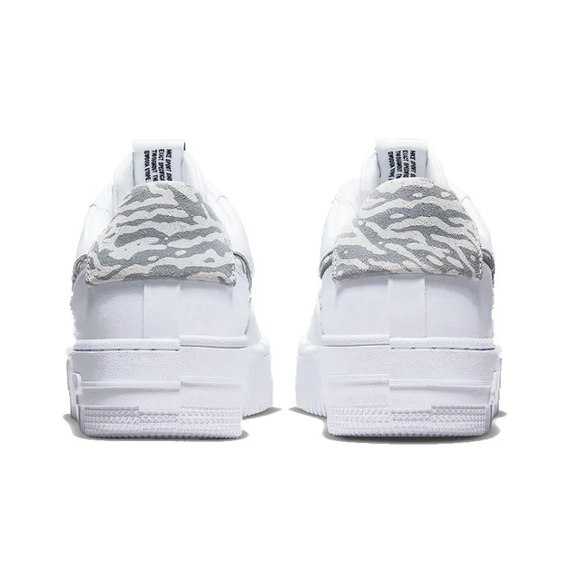 Nike Air Force 1 Low Pixel Se White Zebra Women's-4