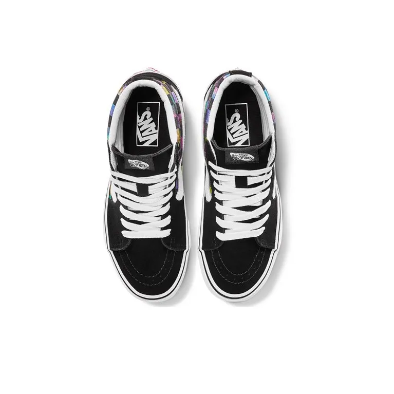 Sk8 Women's Vans Hi 'Iridescent Checkerboard' Women's-2