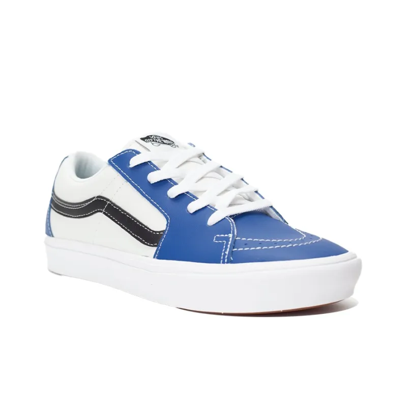Vans Sk8 Low ComfyCush 'Leather True Blue'-2