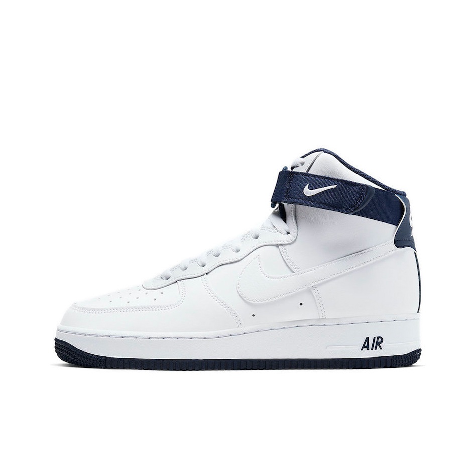 Nike Air Force 1 High 07 2 White Mystic Navy POIZON